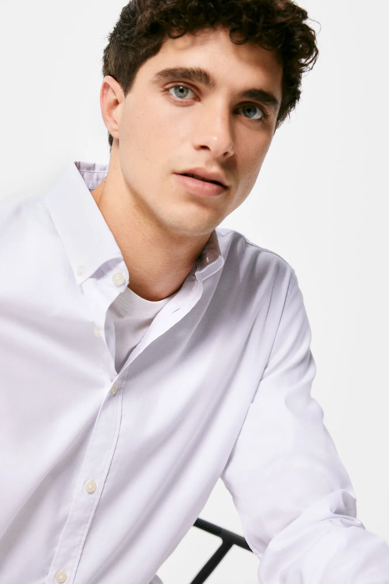 * Camisa Estructura Color Blanco Best