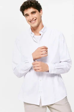 * Camisa Estructura Color Blanco Best