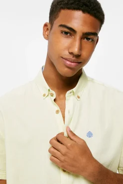 * Camisa Estructura Color Verde Online