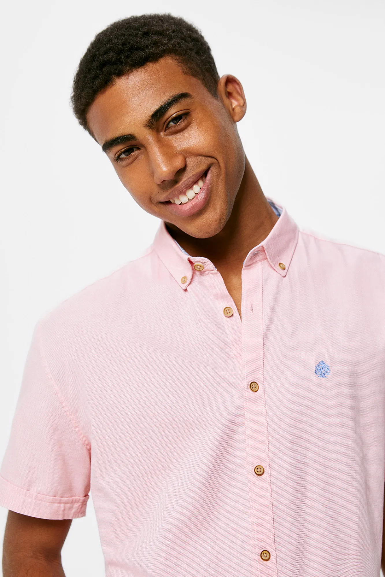 * Camisa Estructura Color Morado Hot