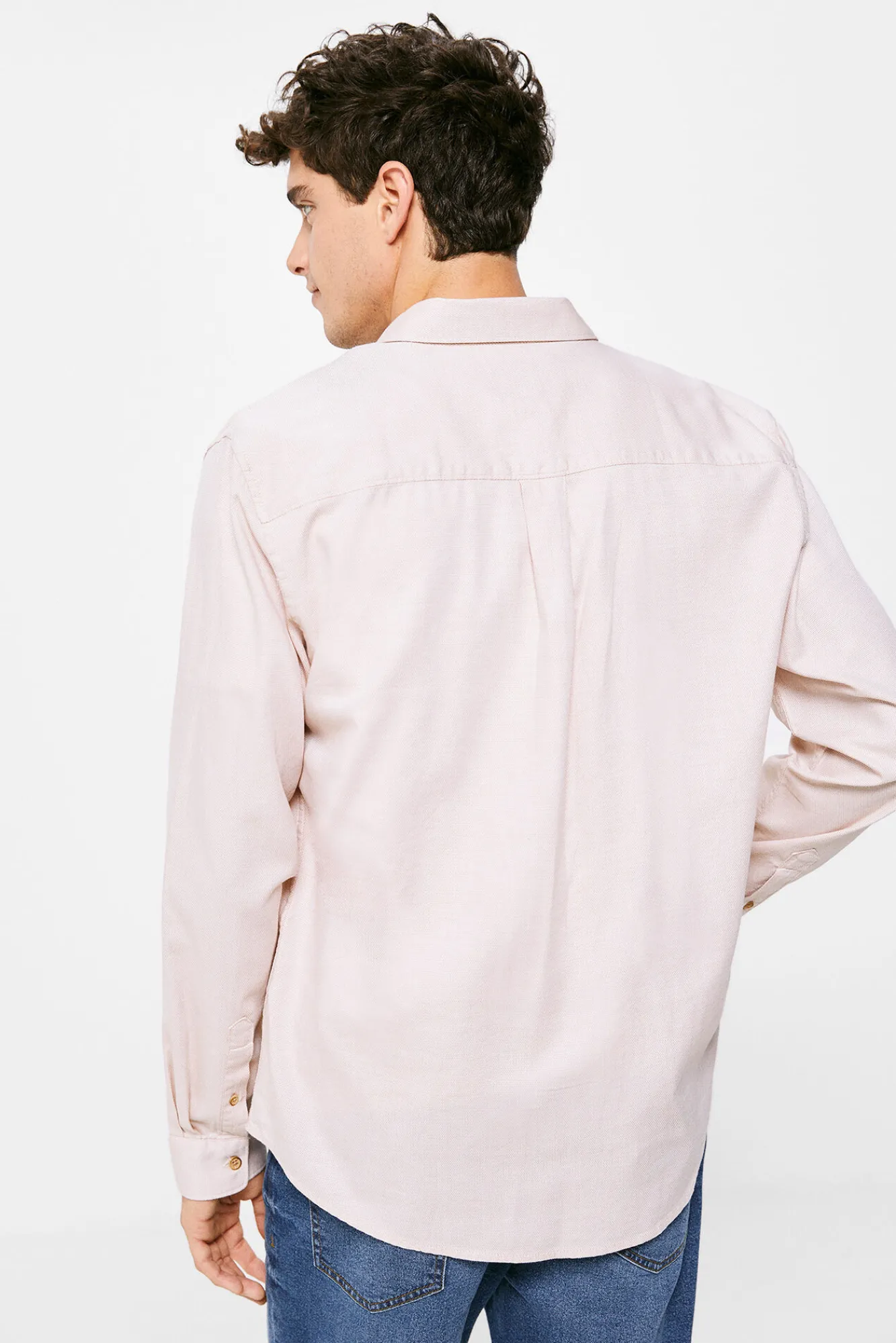 * Camisa Estructura Color Turquesa Hot