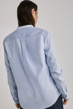 * Camisa Estructura Mao Azul Claro Discount