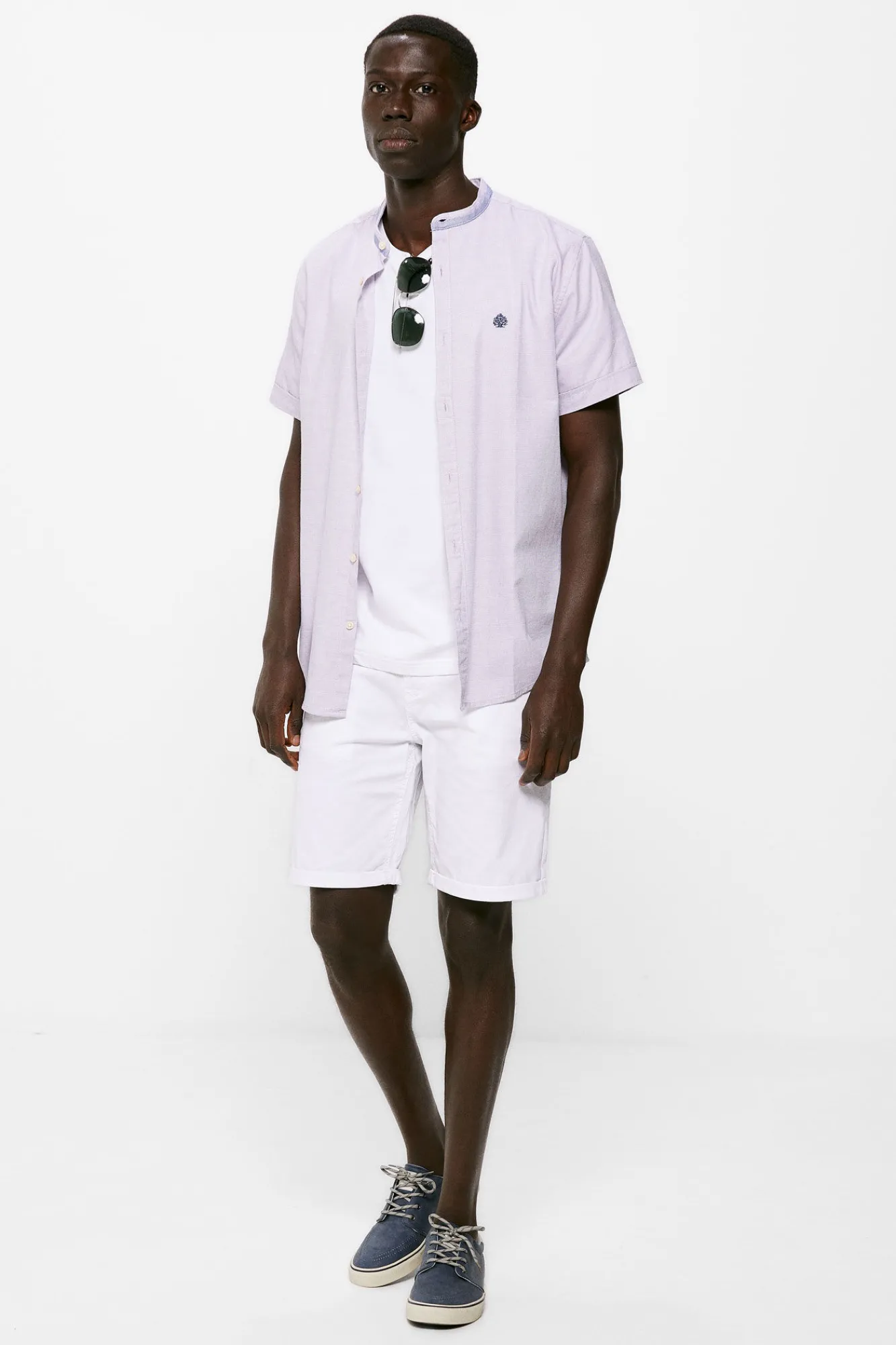 * Camisa Estructura Mao Morado Clearance