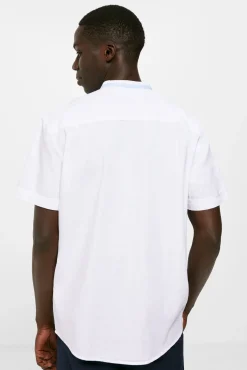 * Camisa Estructura Mao Blanco Outlet