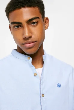 * Camisa Estructura Mao Azul New