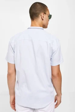 * Camisa Estructura Mao Azul Medio Sale