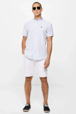 * Camisa Estructura Mao Azul Medio Sale