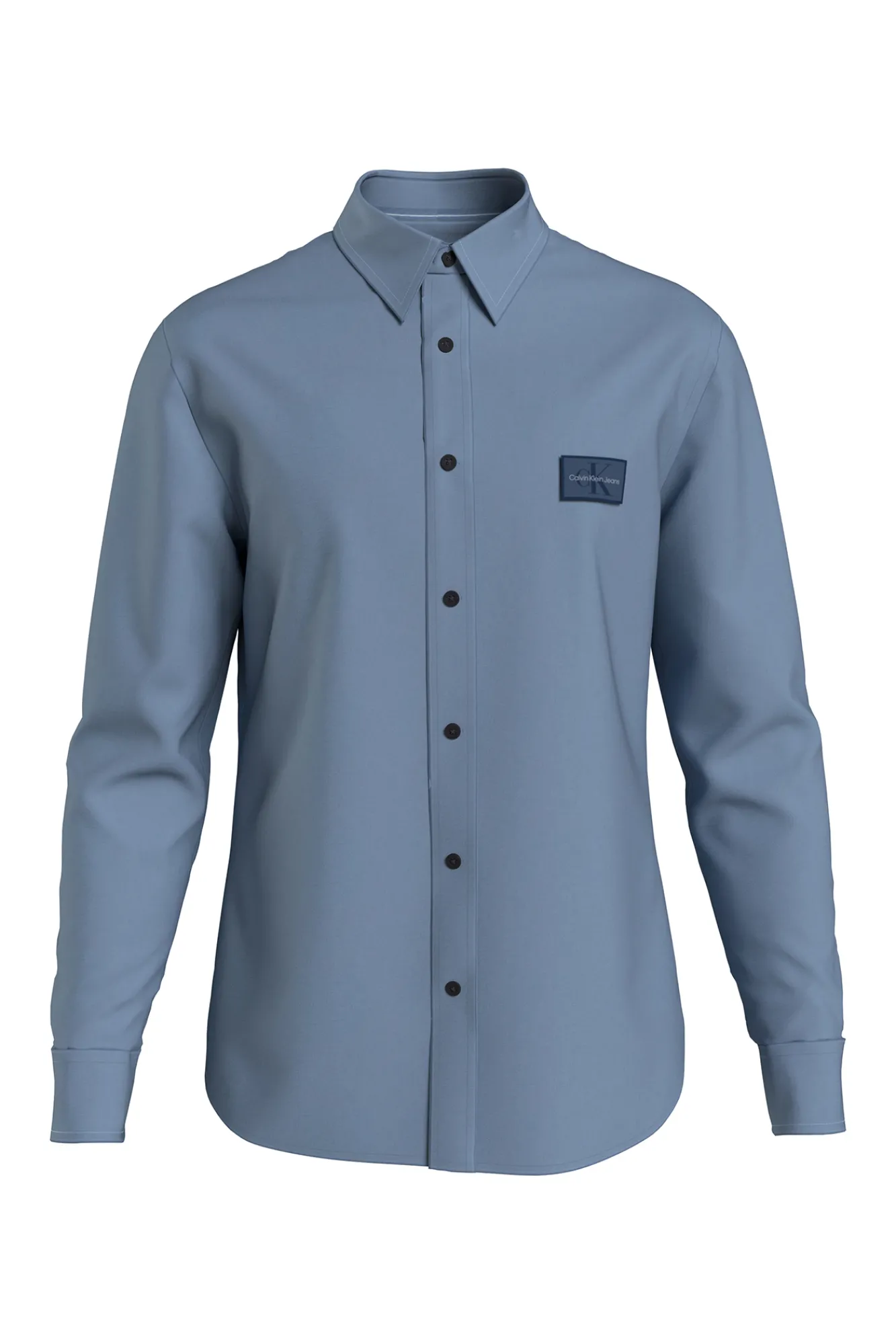 Calvin Klein Camisa Hombre Azul Claro