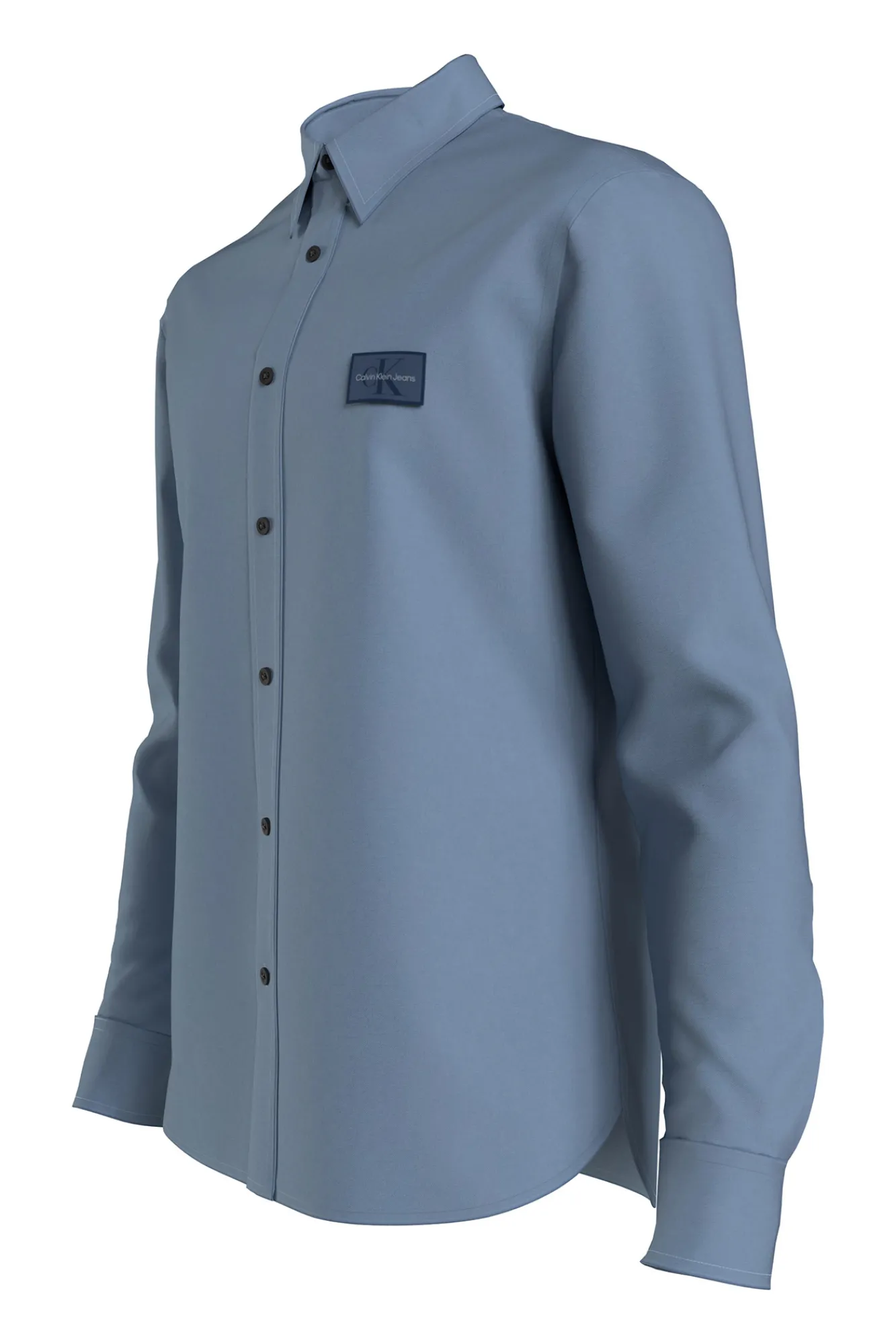 Calvin Klein Camisa Hombre Azul Claro