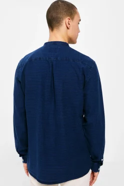 * Camisa Indigo Mao Navy Best