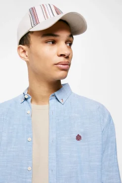 * Camisa Ligera Color Azul Best