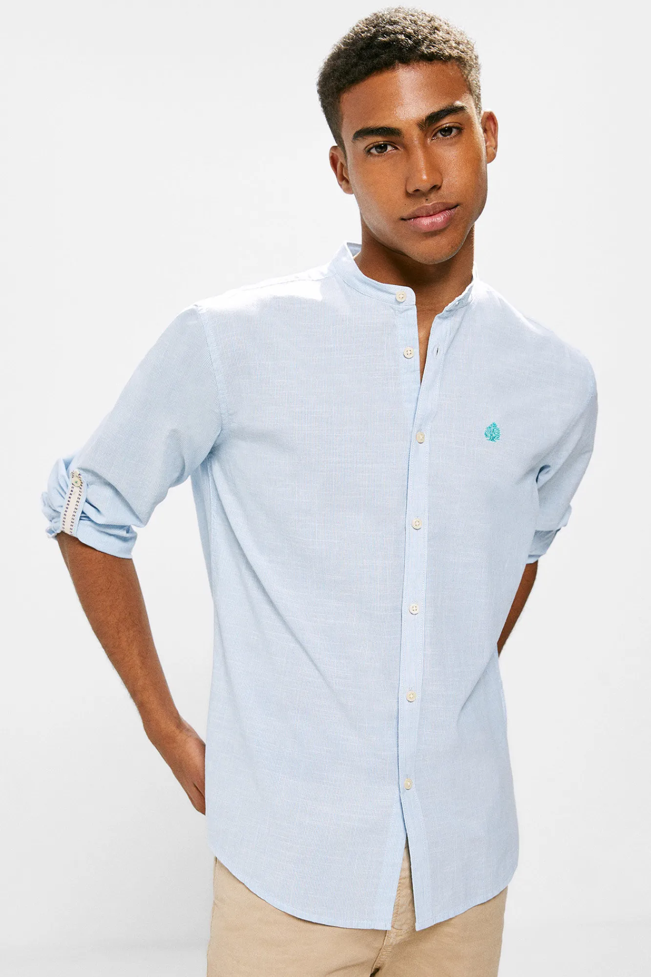 * Camisa Ligera Mao Azul Hot