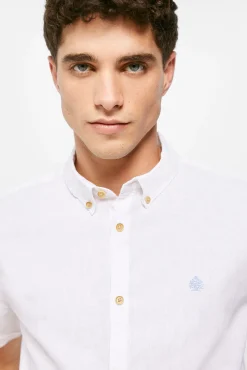 * Camisa Lino Blanco Online