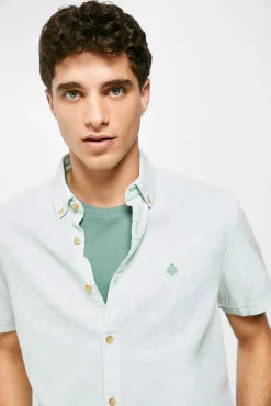 * Camisa Lino Verde