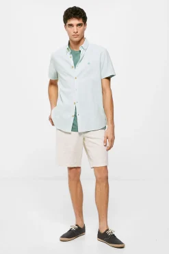 * Camisa Lino Verde