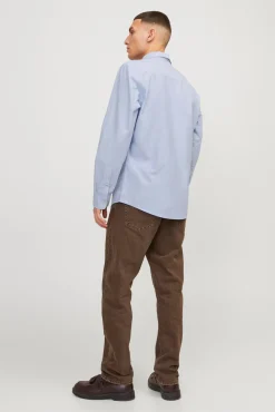 Jack & Jones Camisa Lisa Azul Claro Sale