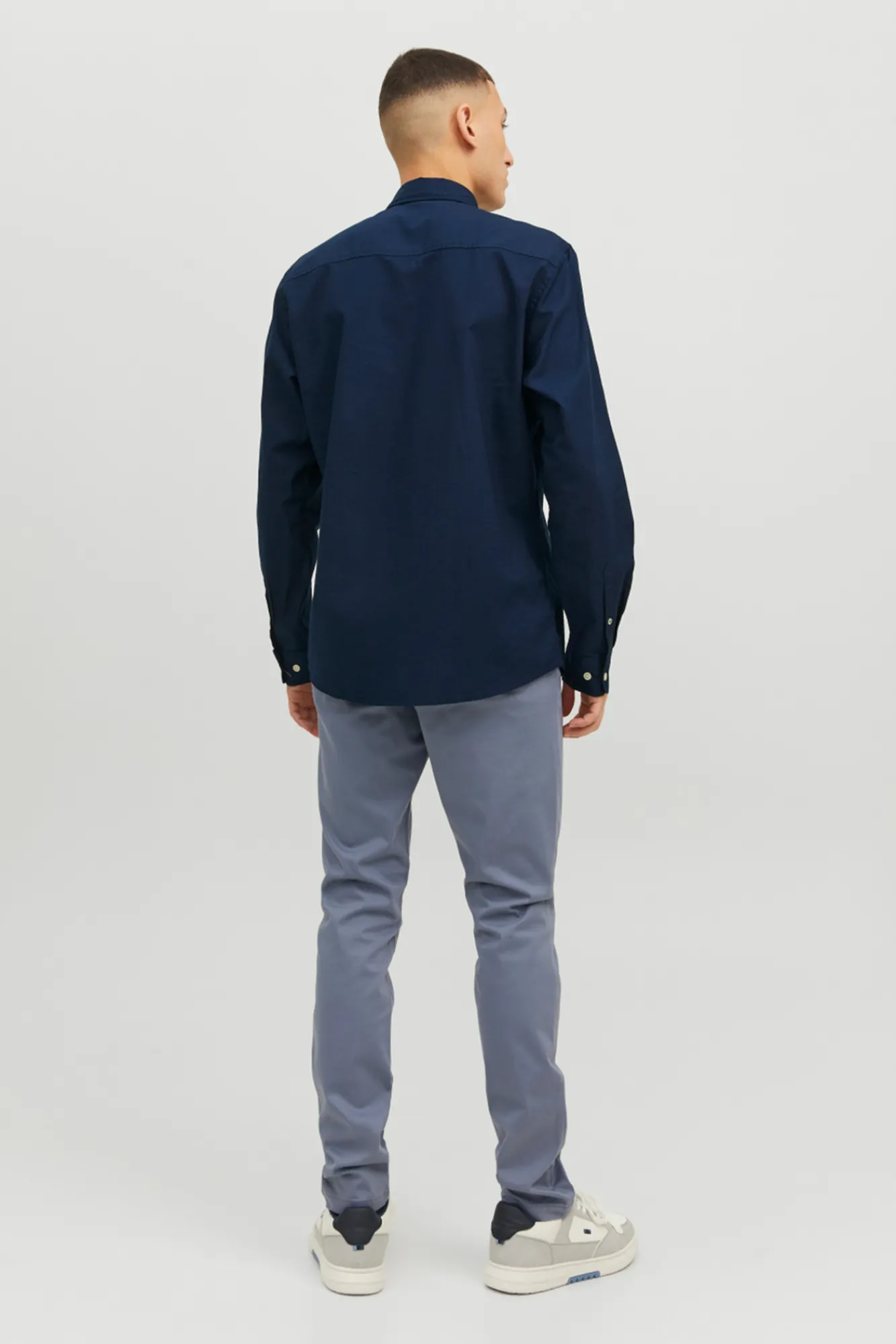 Jack & Jones Camisa Lisa Navy Outlet