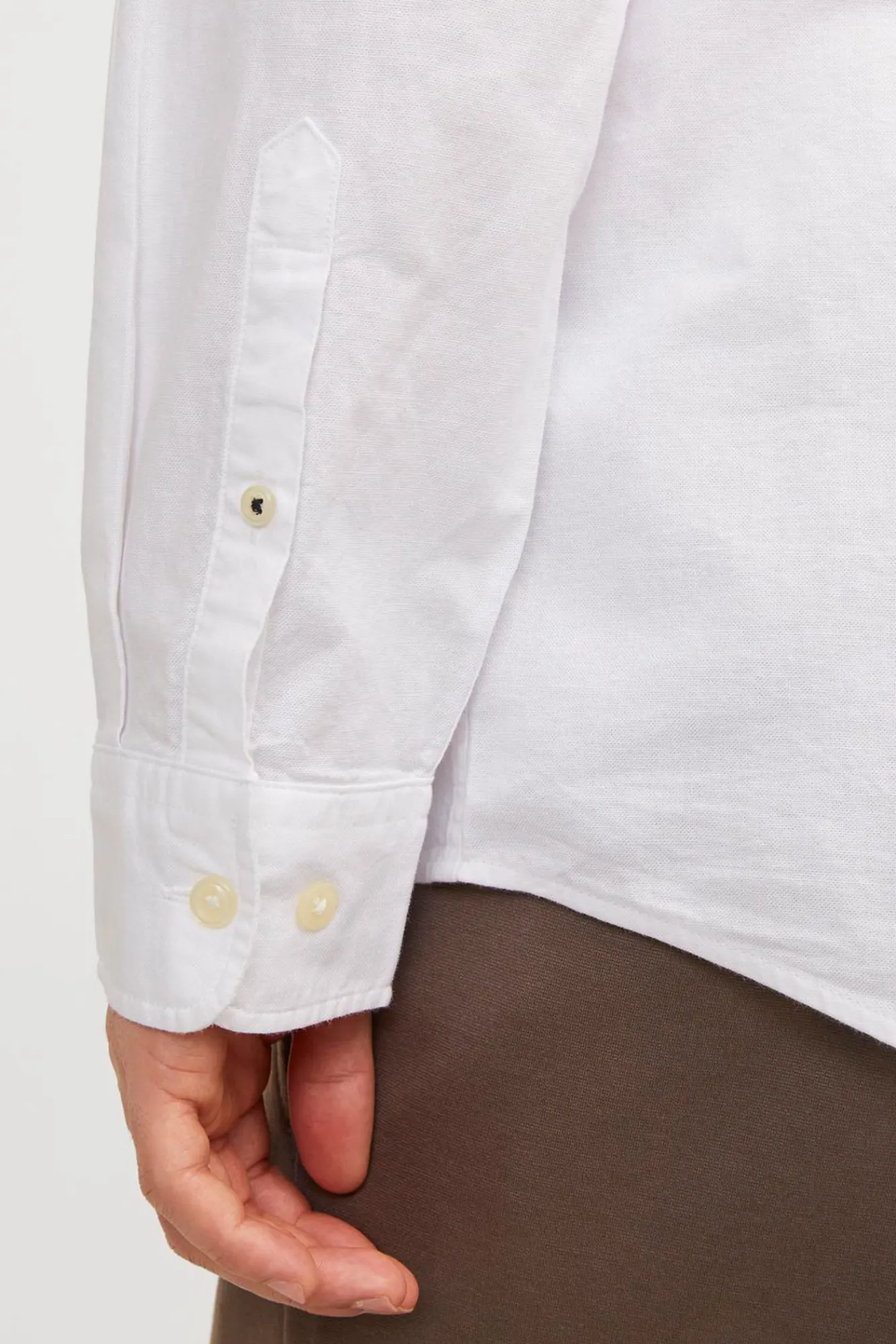 Jack & Jones Camisa Lisa Blanco