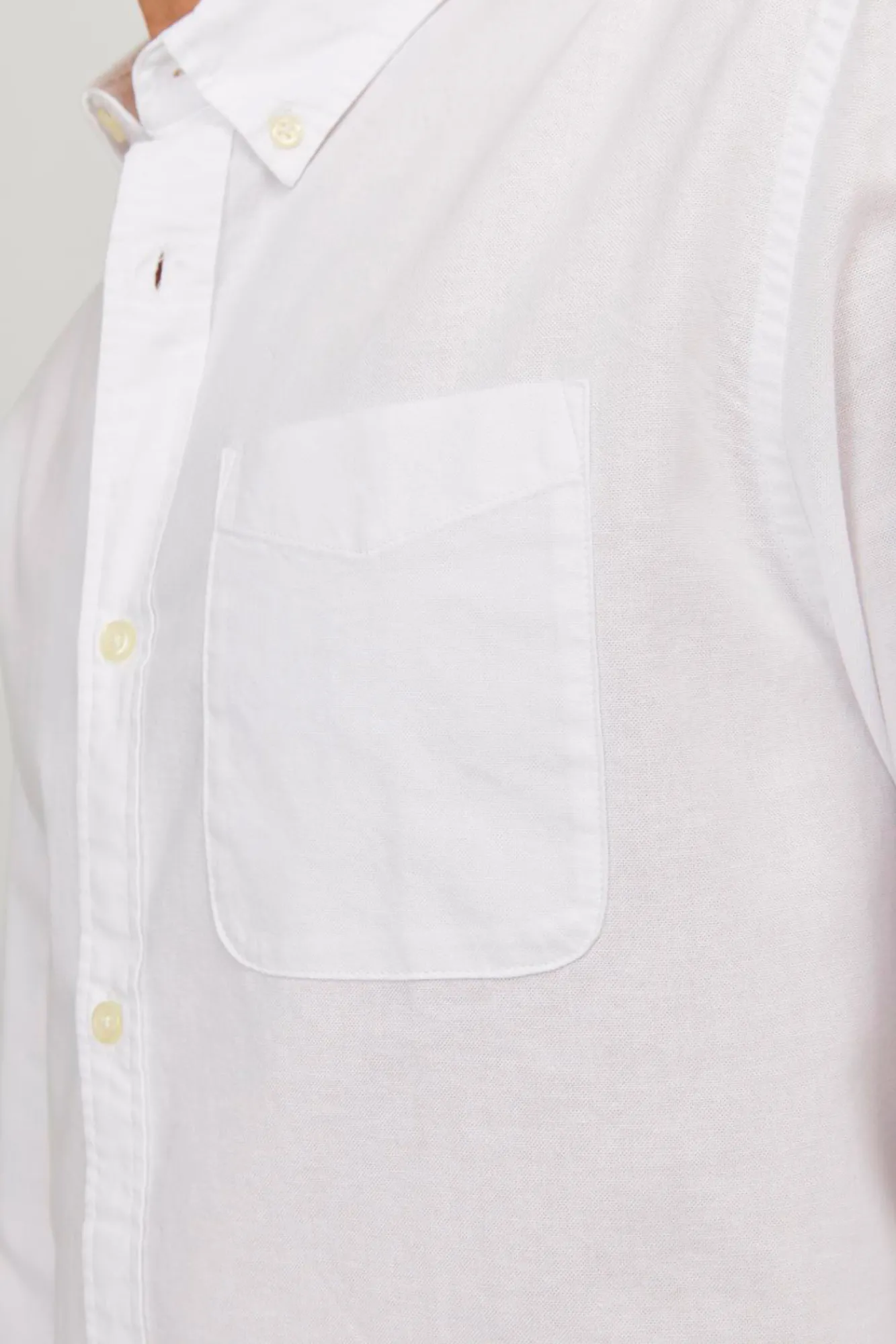 Jack & Jones Camisa Lisa Blanco
