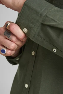 Jack & Jones Camisa Lisa Verde