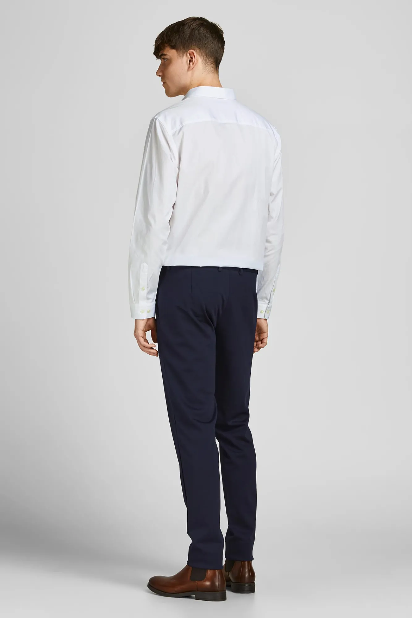 Jack & Jones Camisa Lisa Formal Blanco Best