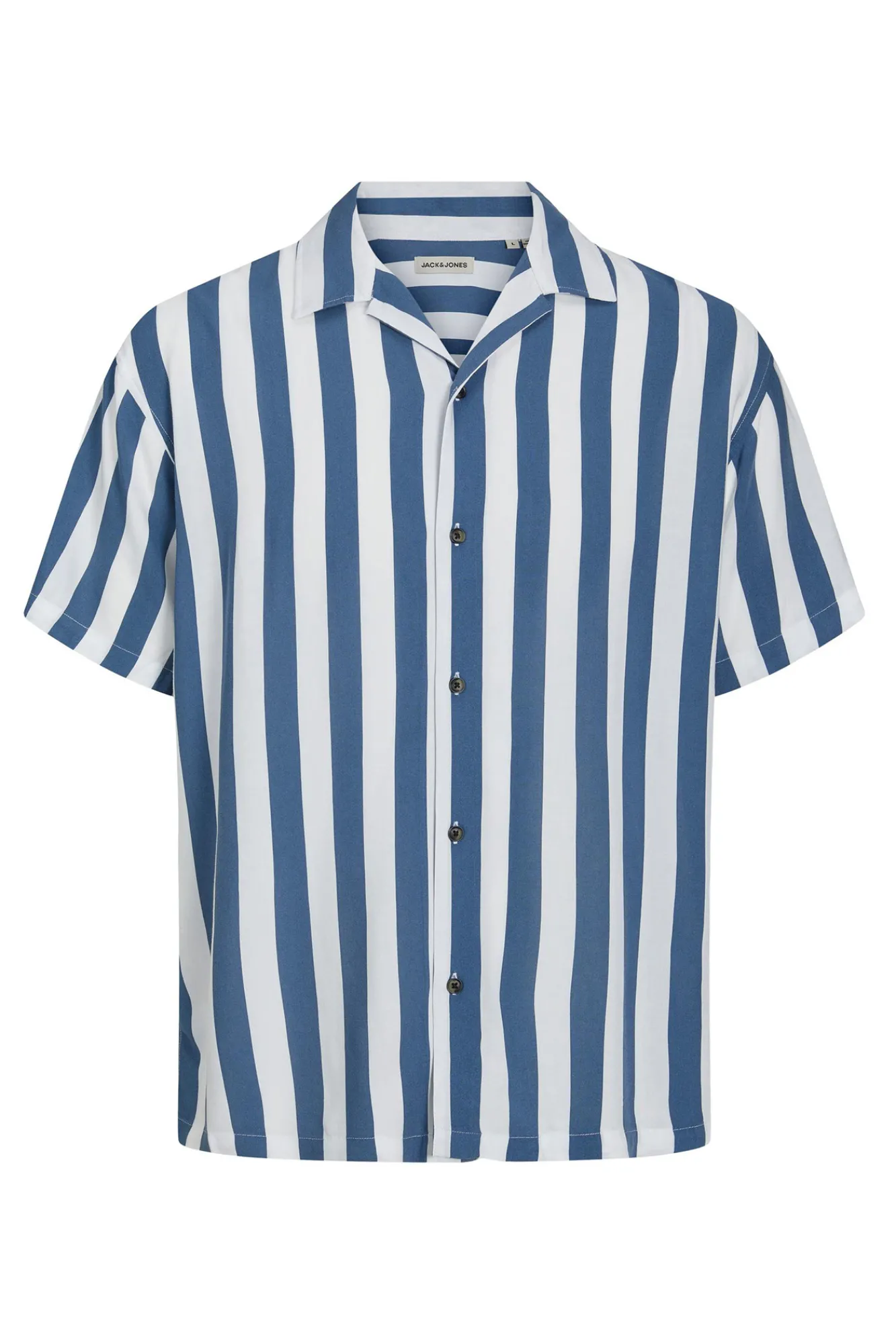 Jack & Jones Camisa Manga Corta Azul Medio Best