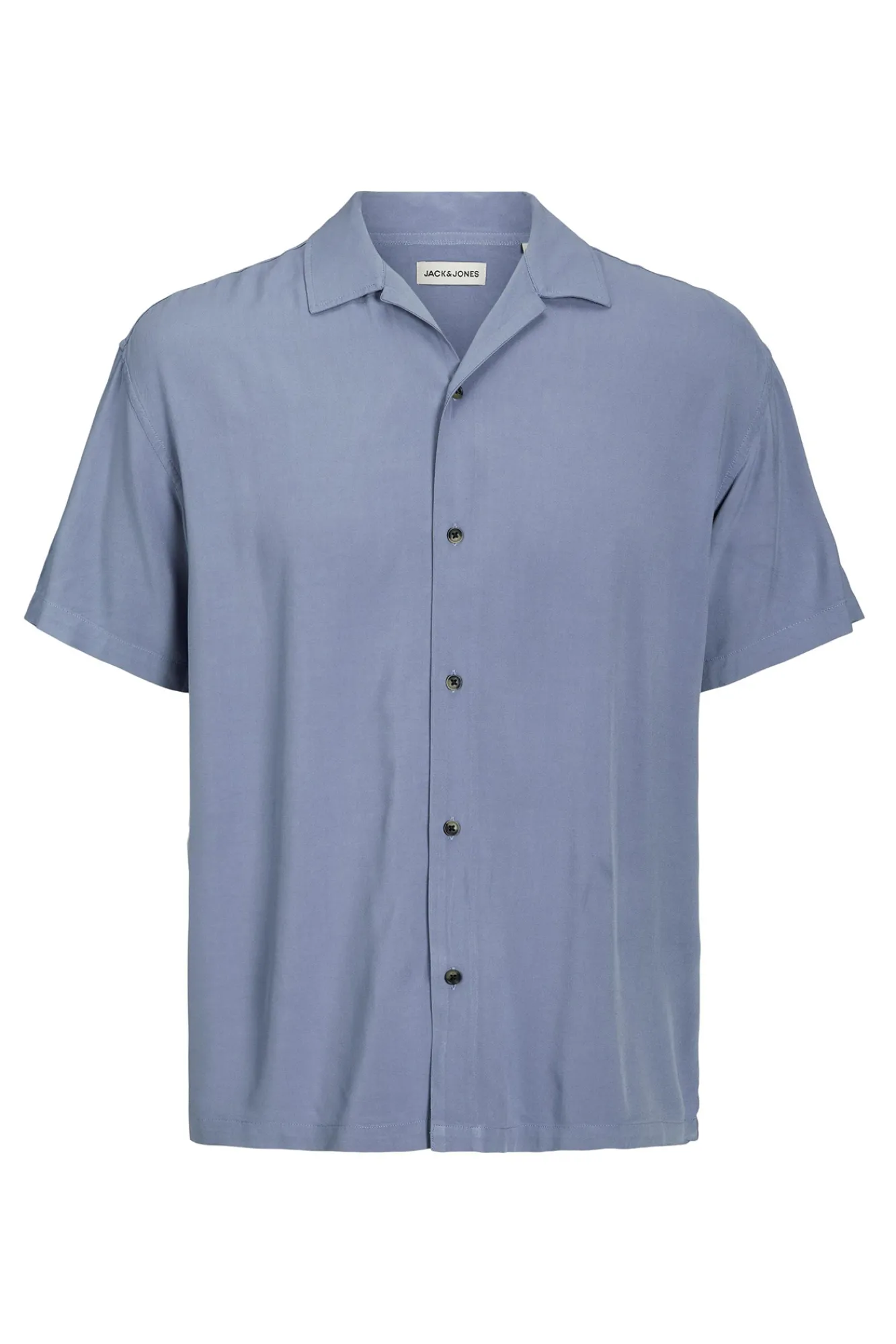 Jack & Jones Camisa Manga Corta Azul Medio New
