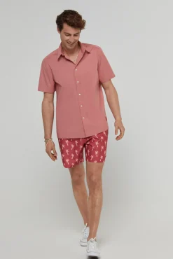 HUGO Camisa Manga Corta Rosa New