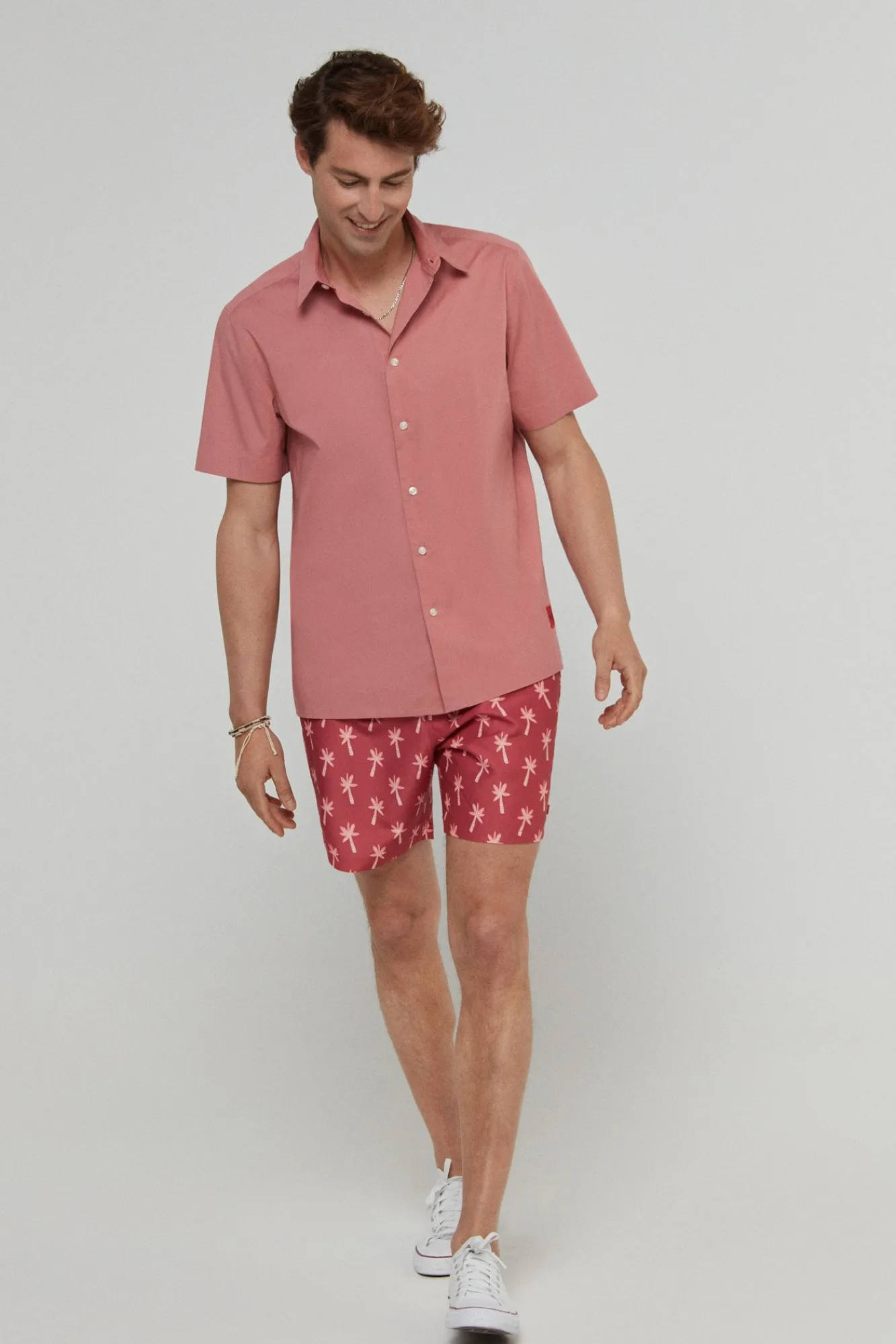 HUGO Camisa Manga Corta Rosa New