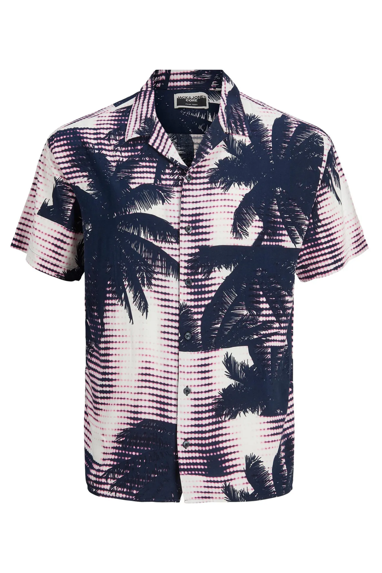 Jack & Jones Camisa Manga Corta Blanco Hot