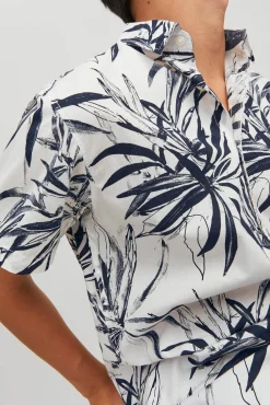 Jack & Jones Camisa Manga Corta Blanco Hot