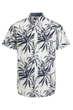Jack & Jones Camisa Manga Corta Blanco Hot
