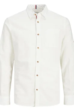 Jack & Jones Camisa Manga Larga Blanco Discount