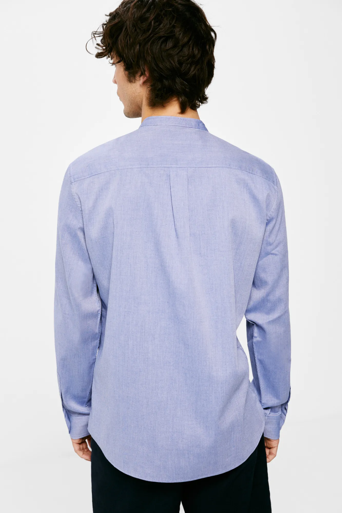 * Camisa Mao Azul Medio Hot