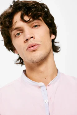 * Camisa Microraya Mao Rosa Online
