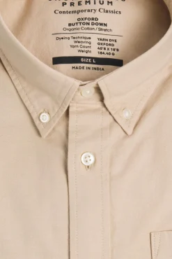 Jack & Jones Camisa Oxford Marron New