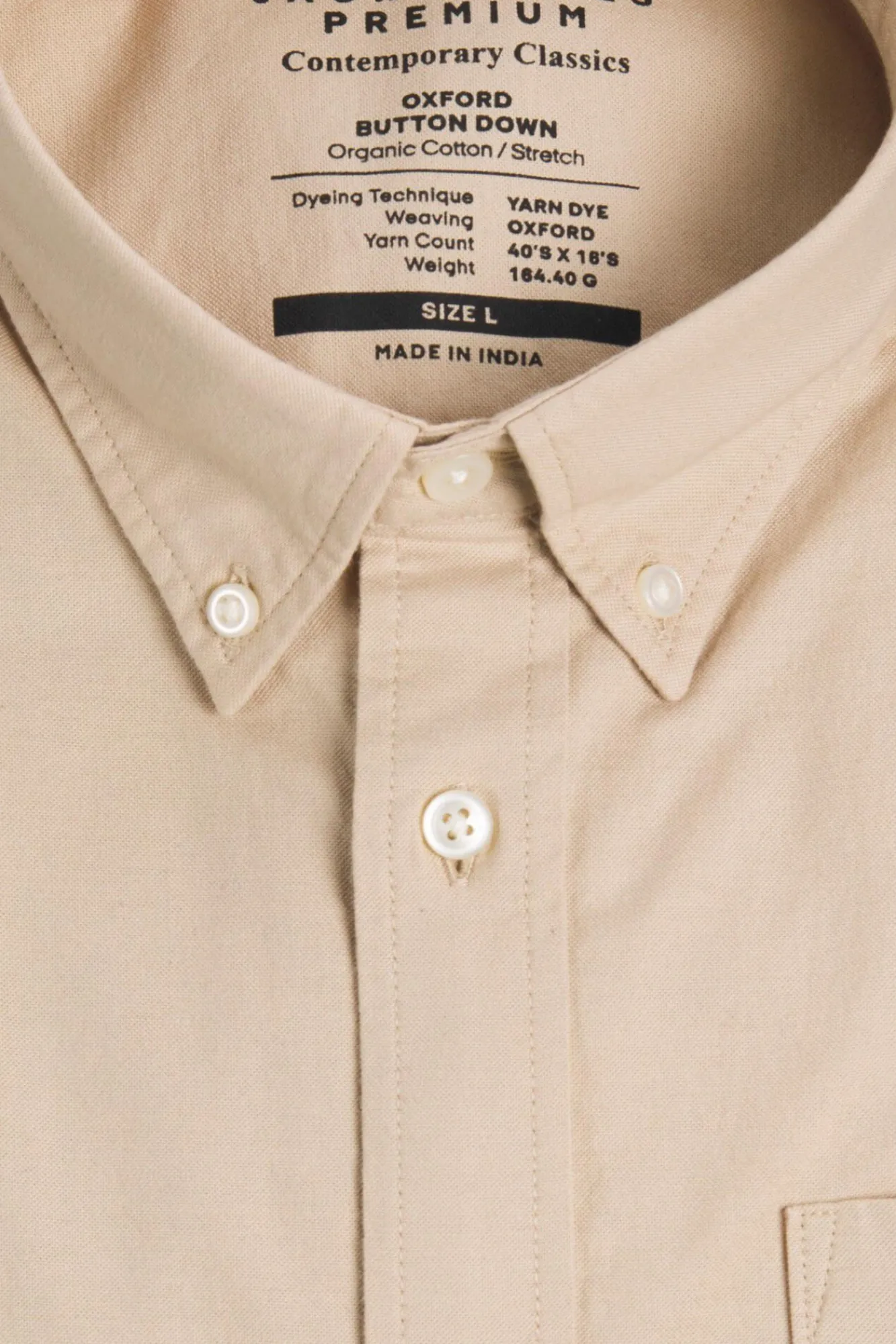 Jack & Jones Camisa Oxford Marron New