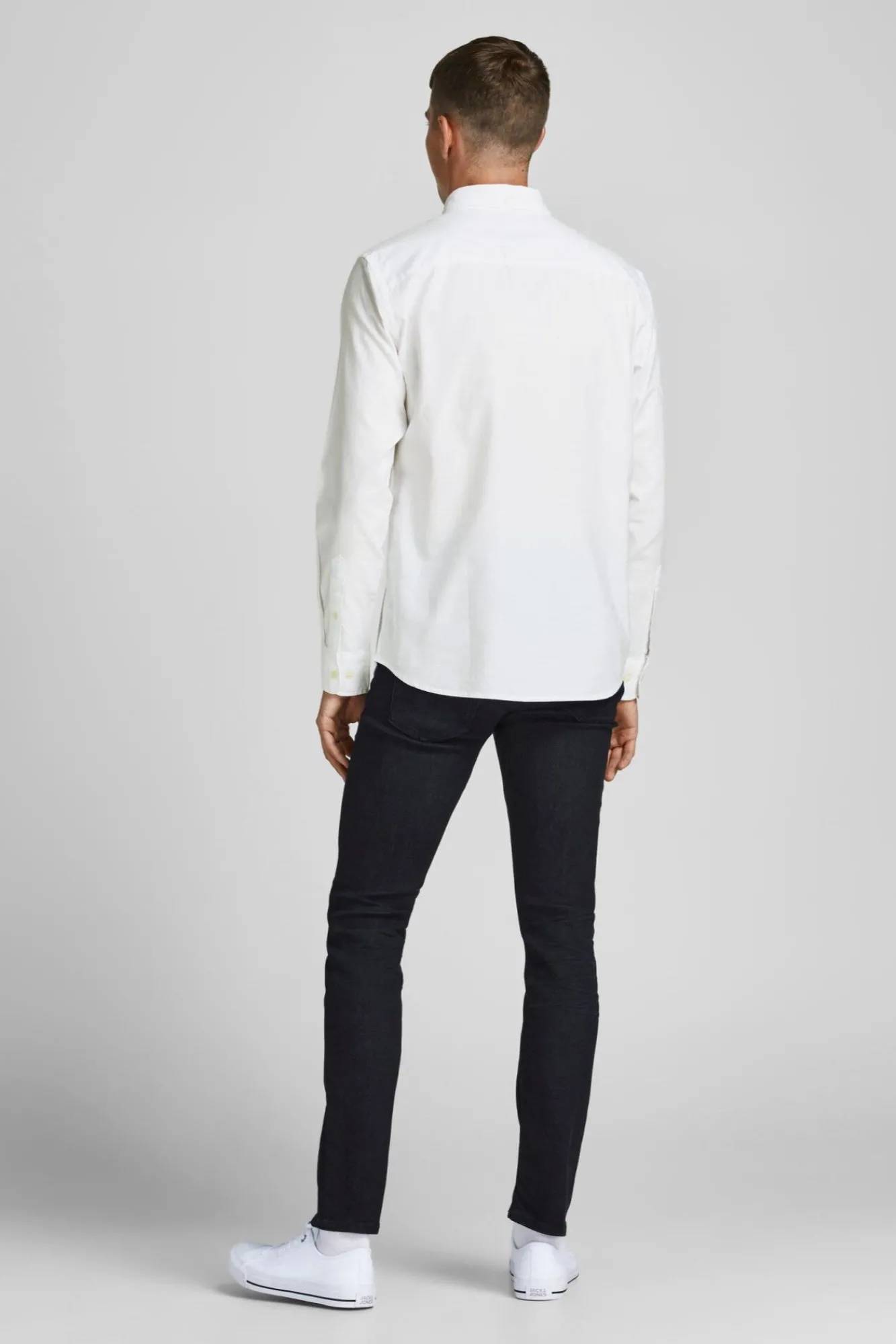 Jack & Jones Camisa Oxford Blanco Clearance