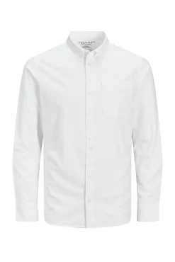 Jack & Jones Camisa Oxford Blanco Clearance