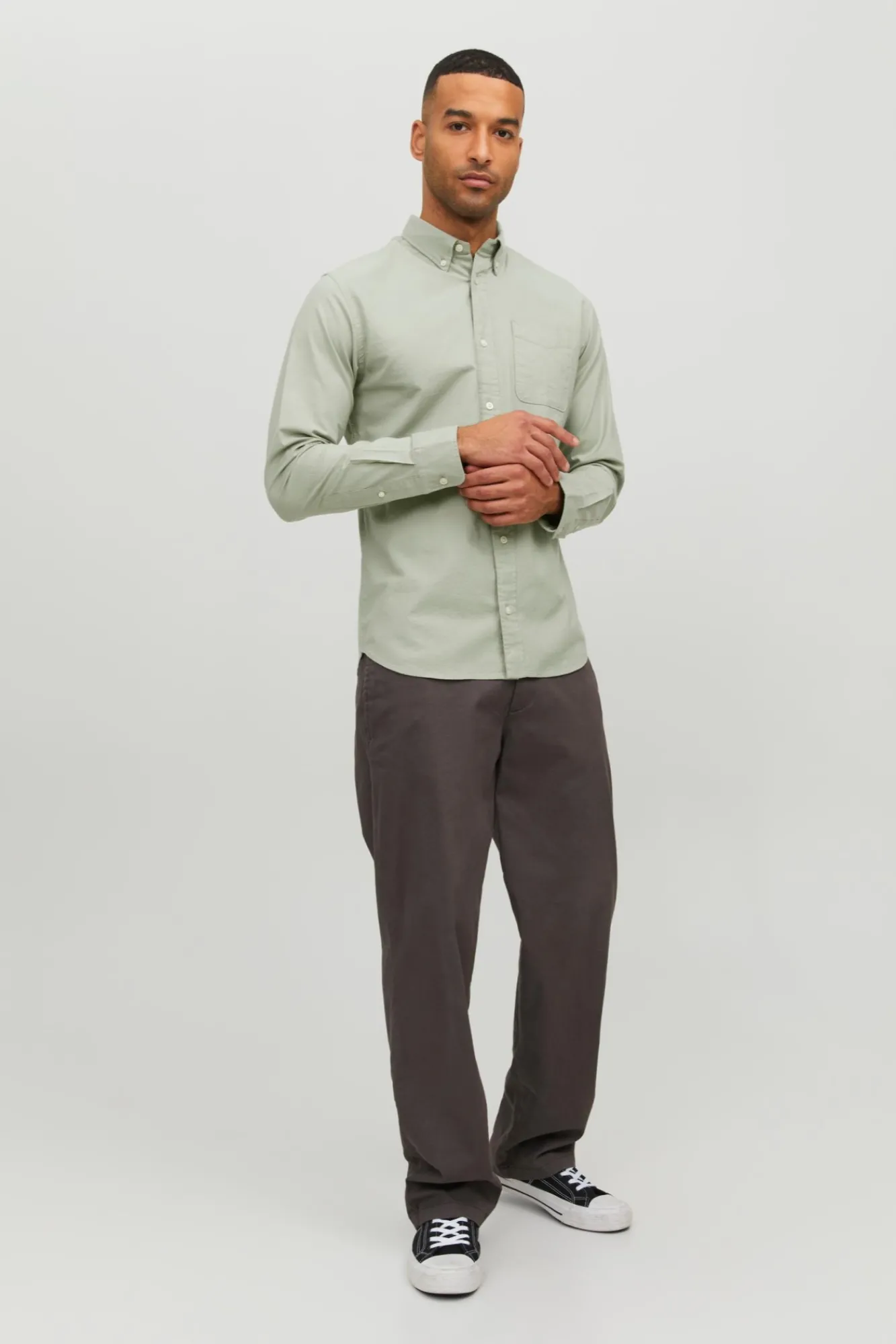 Jack & Jones Camisa Oxford Verde Best