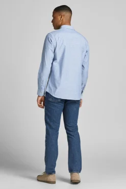 Jack & Jones Camisa Oxford Azul Claro Sale