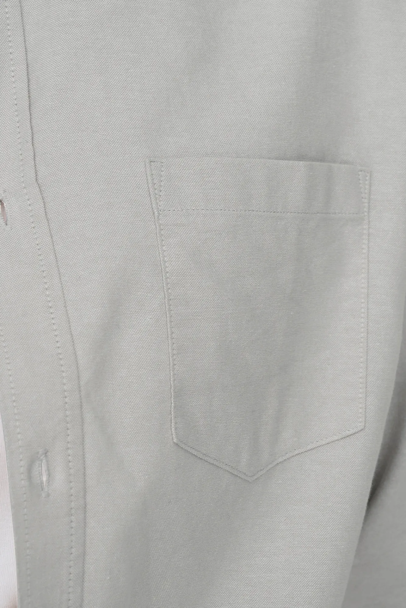 Only & Sons Camisa Oxford Gris Medio Clearance