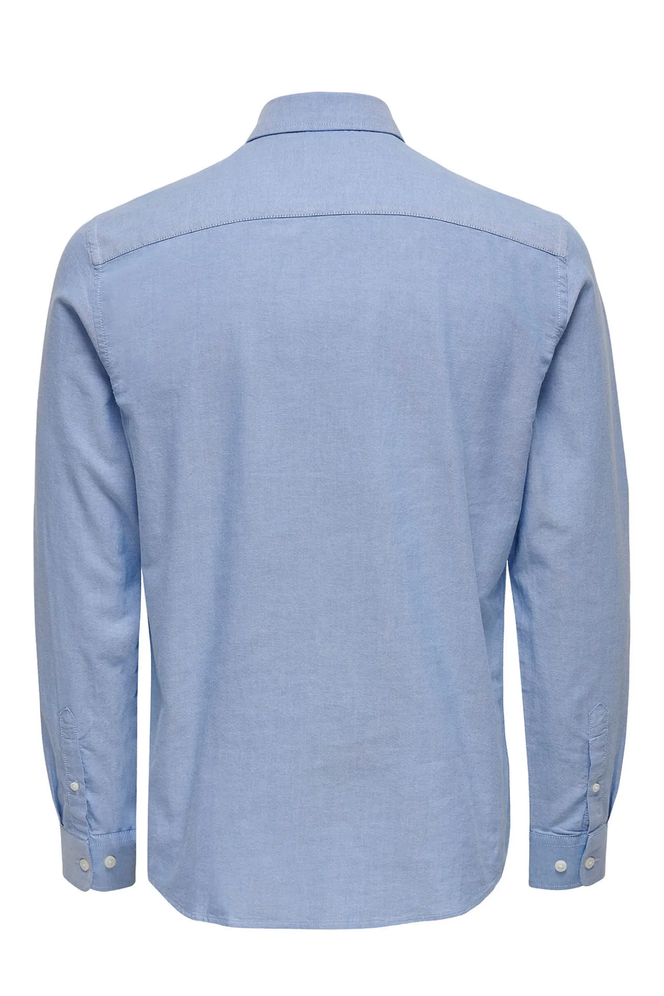 Only & Sons Camisa Oxford Azul Claro Discount