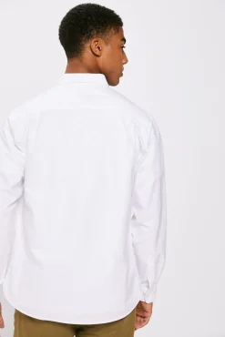 * Camisa Oxford Color Blanco