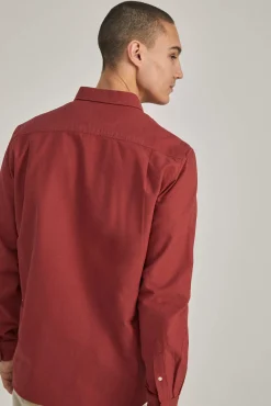 * Camisa Oxford Color Rojo Best