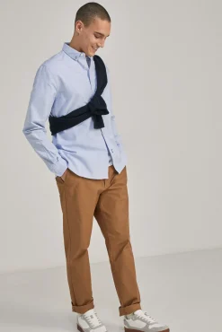 * Camisa Oxford Color Azul Claro Clearance