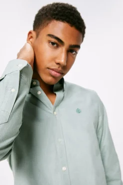 * Camisa Oxford Color Verde New