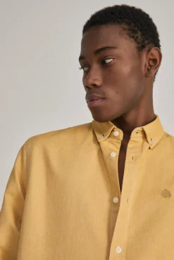 * Camisa Oxford Color Dorado New