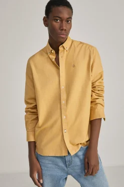 * Camisa Oxford Color Dorado New
