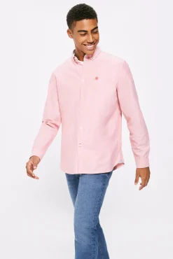 * Camisa Oxford Color Rojo Sale